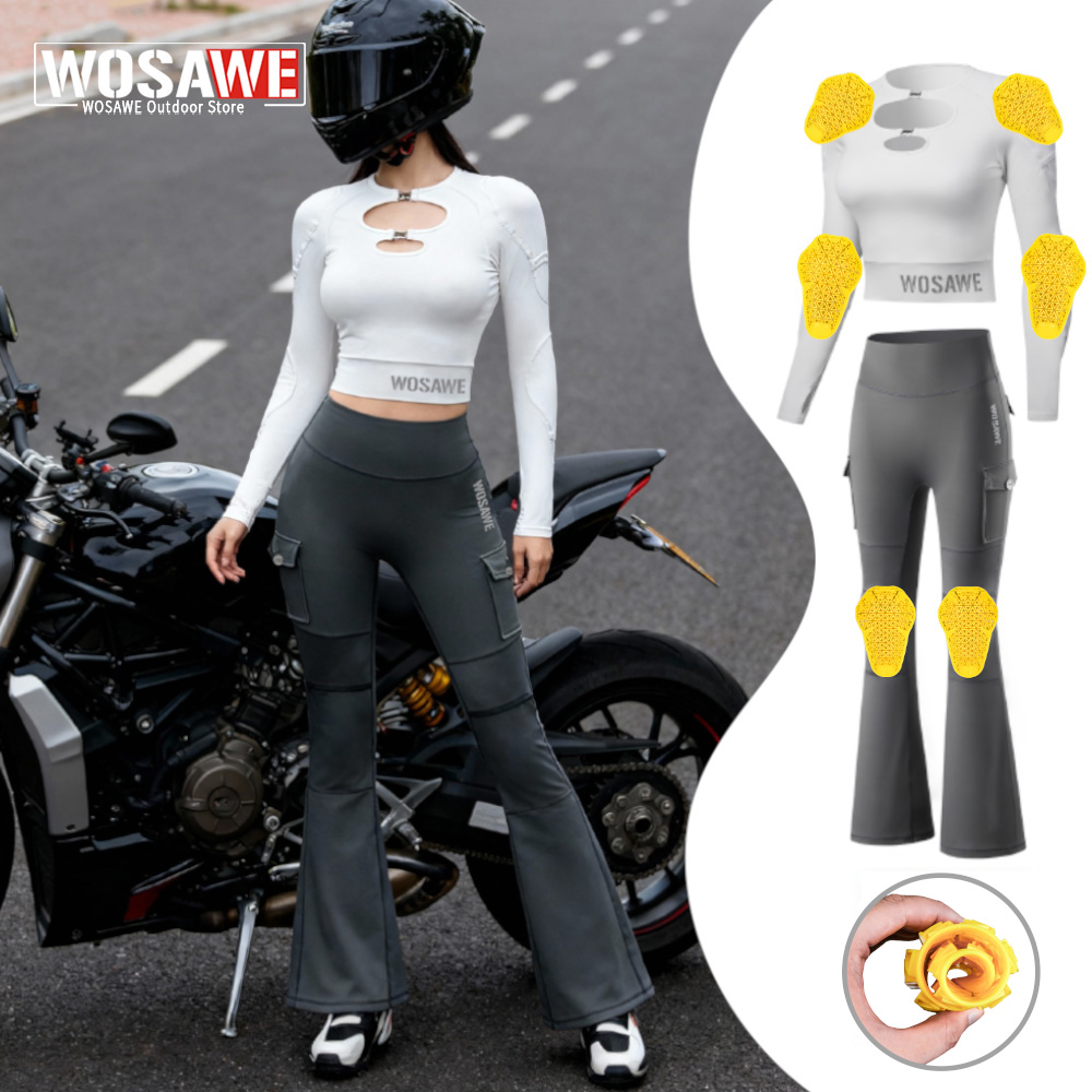 Motorcycle Gear Jacket Women - WOSAWE Kadın Motosiklet Ceket ve Pantolon
