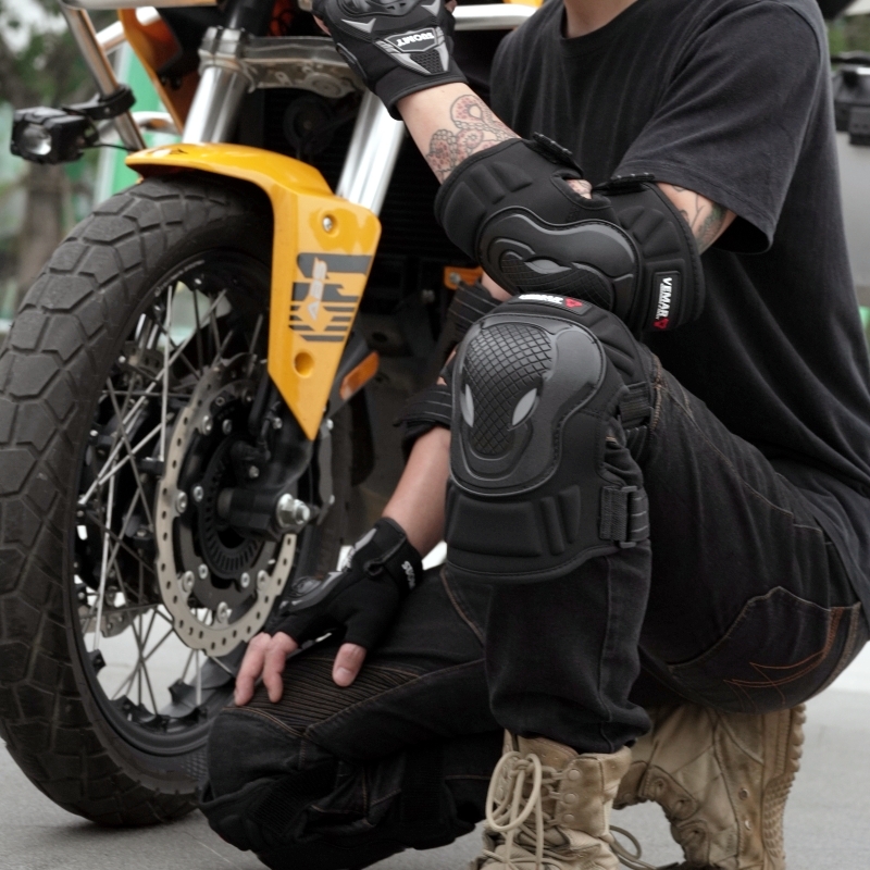 Motorcycle Gear Women - 4 Parça Motosiklet Diz Dirsek Koruyucu
