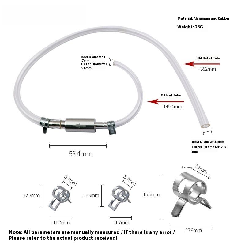 Motorcycle Gear Jammer - 1 takım dayanıklı hava alma sıvısı