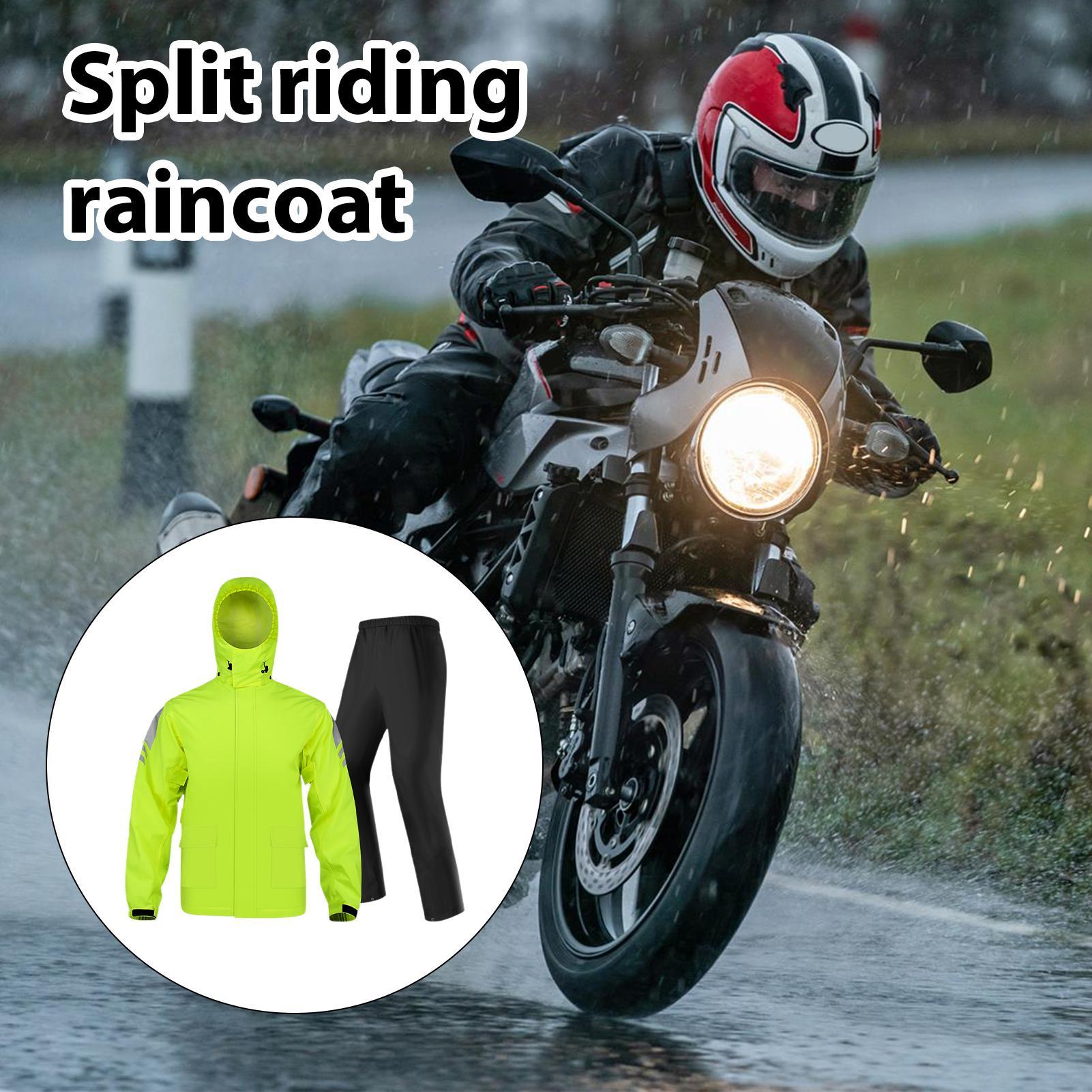 Erkekler için su geçirmez yağm - Motorcycle Gear Rain incelemesi ve fiyatı