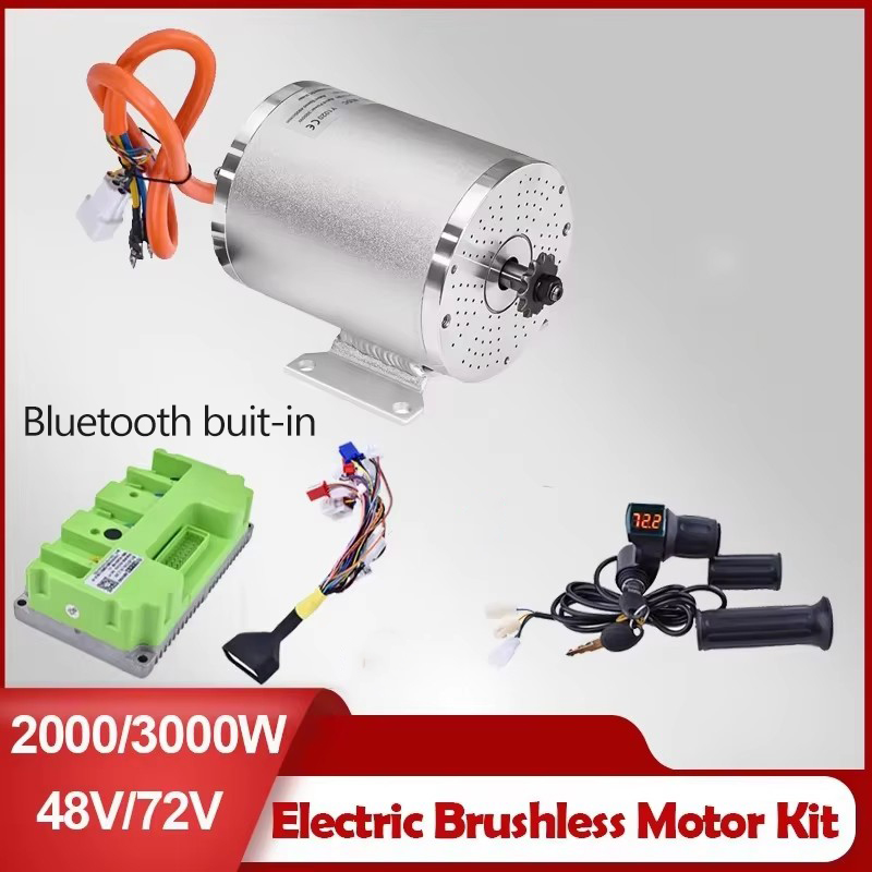 48V 72V 3000W 2000W Elektrikli - Motorcycle Gear Hub incelemesi ve fiyatı