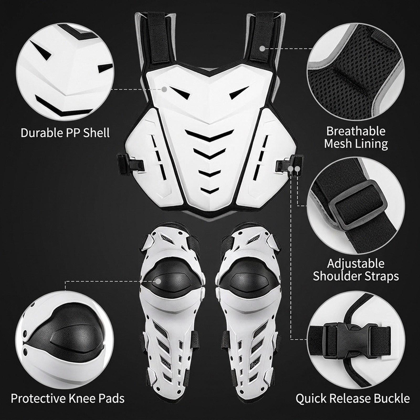 Ergonomik Göğüs Koruyucu Dizli - Motorcycle Gear Women incelemesi ve fiyatı